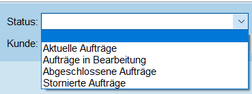 Aufträge Status