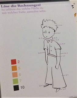 Aufgabenblock - Der Kleine Prinz - für Kindergartenkinder und Grundschulkinder
