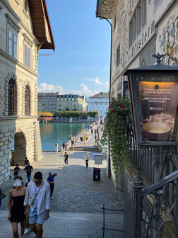 Altstadt Luzern und Reussbrücke