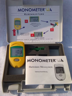 MONOMETER UA Harnsäuretest für die Chemie/ Labor