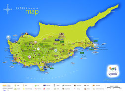 Zypern-Karte