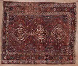 Iran Shiraz Gashghaï 1,90 x 1,60 m