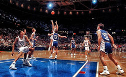 The "shot" by Laettner to win in OT against Kentucky