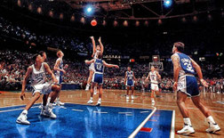 The "shot" by Laettner to win in OT against Kentucky