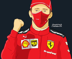 Lewis Hamilton by Muneta & Cerracín