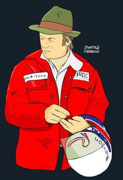 Peter Revson by Muneta & Cerracín