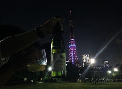 東京タワーと共に(⌒▽⌒)
