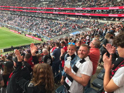 Die Fans in der Ostkurve