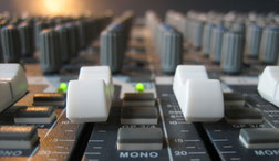 mixing console