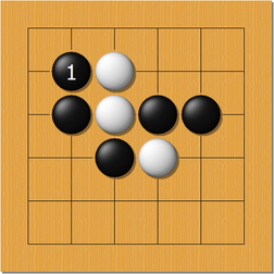 囲碁 石取り 15