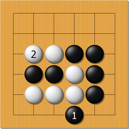 囲碁 石取り 11