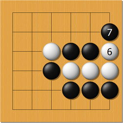 囲碁 石取り 4