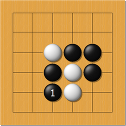 囲碁 石取り 9