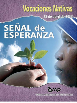 Cartel Vocaciones Nativas 2013