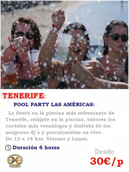 pool party en tenerife