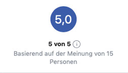 Facebook-Bewertungen (Stand: 01.08.2025)
