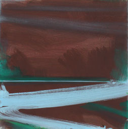 Zonder titel 30x30cm acryl op doek 2008