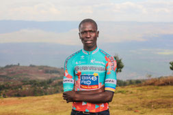 Salim Kipkemboi fährt seit vier Jahren für das deutsche UCI Continental Team Bike Aid