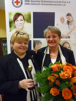 Oberin Maria Lüdeke und Vorstandsoberin Martina Egen