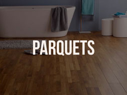 Pose de parquets dans salle de bain à Quimper