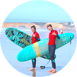 Yoga und Surfen Andalusien