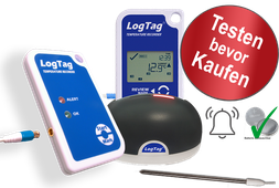 LogTag® Datenlogger USB-Interface Temperatur  und Feuchte - Testen bevor Kaufen