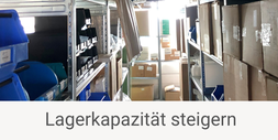 Überfülltes Lager: Unsere Logistikberatung bringt Entspannung.