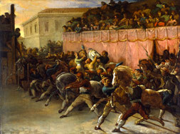 Théodore Gericault, Corsa di Cavalli Berberi