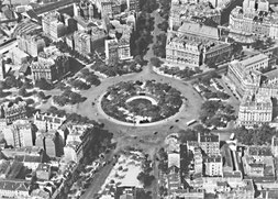 La place d'Italie en 1955