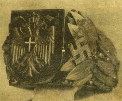 Wiener Ehrenring 1941, Entwurf Oswald Haerdtl; Abbildung: Kleine Volks-Zeitung, 22. Juni 1941