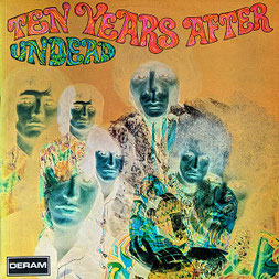 Vorderseite des Albumcover "Ten Years After - Ten Years After Undead" (UK 1968)