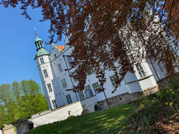 Schloss Ahrensburg, Parkseite
