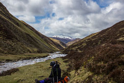 Rast am Weg ins "Glen Tilt"