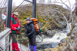 Bedford Bridge über die "Falls of Tarf"