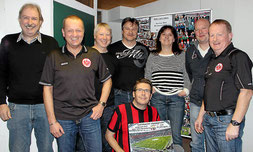 Vorstandsmitglieder des Fanclub Merenberg