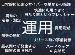 Webシステムは24時間365日、Webシステムの運用技術者によって支えられている