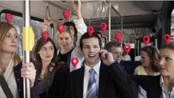 BLEビーコン　バス入場検知