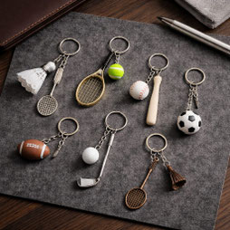 Schlüssel & Taschenanhänger (Sportminiaturen)
