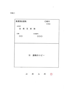 財産目録（別紙２）