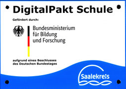 Förder-Logo: Digitalpakt Schule des Bundesministeriums für Bildung und Forschung