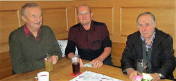 von links: Josef Mistelbauer, Johann Lechner, Josef Grossinger