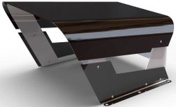 Garage NEO Targa (M) Schwarz / Silber