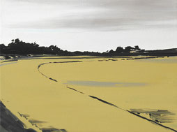 Matthieu van Riel schilderijen. Avondlicht 30x40cm olieverf op canvas 2012 (Collectie SBK Amsterdam)