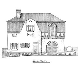 Villa Straßberger Straße 105, Plauen, Bauzeichnung Stallgebäude, 1896