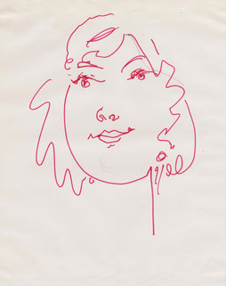 Jean Milhau, Portrait féminin (230x180)