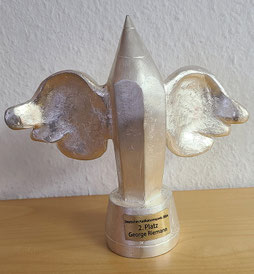 2024 Geflügelter Bleistift in Silber ( 2.Platz )