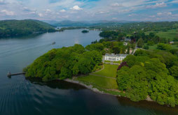 Idylische Lage am See vom Hotel Storr's Hall