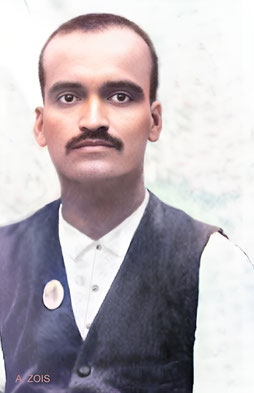 Dr. Ghani Munsiff. Image rendition by A. Zois