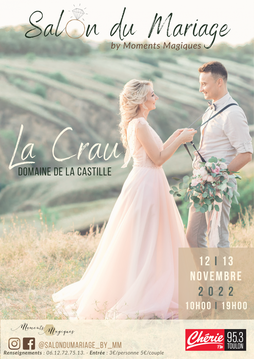 Salon du Mariage de La Crau 12 et 13 Novembre 2022