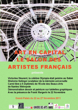 Claude Rossignol - Affiche Salon des Artistes Français 2011